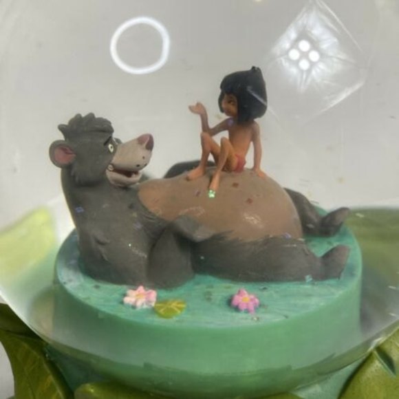 Disney Store The Jungle Book 40th Anniversary Snow Globe Mowgli Baloo Figurine - Picture 5 of 12
